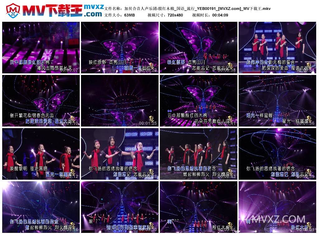 加贝合音人声乐团-殷红木棉_国语_流行_YEB00191